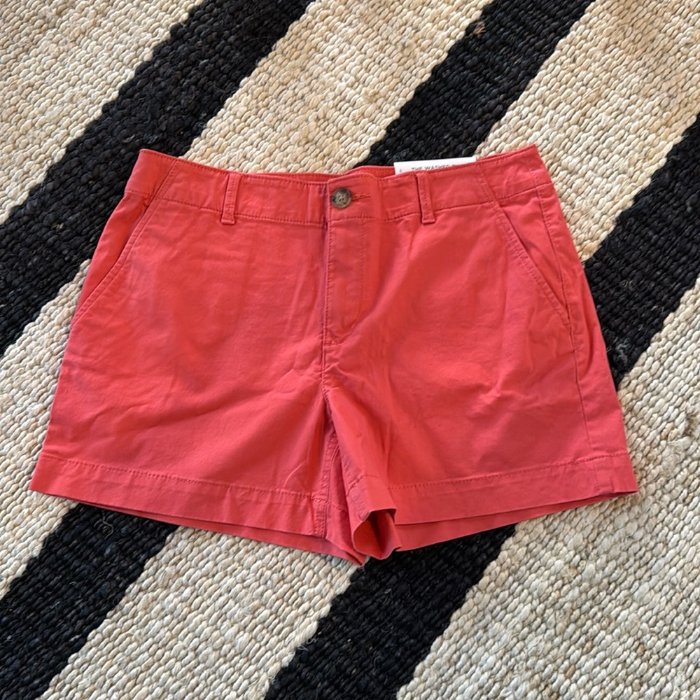 NWT LOFT washed twill shorts sz 8